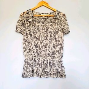 Banana Republic Snakeskin Blouse